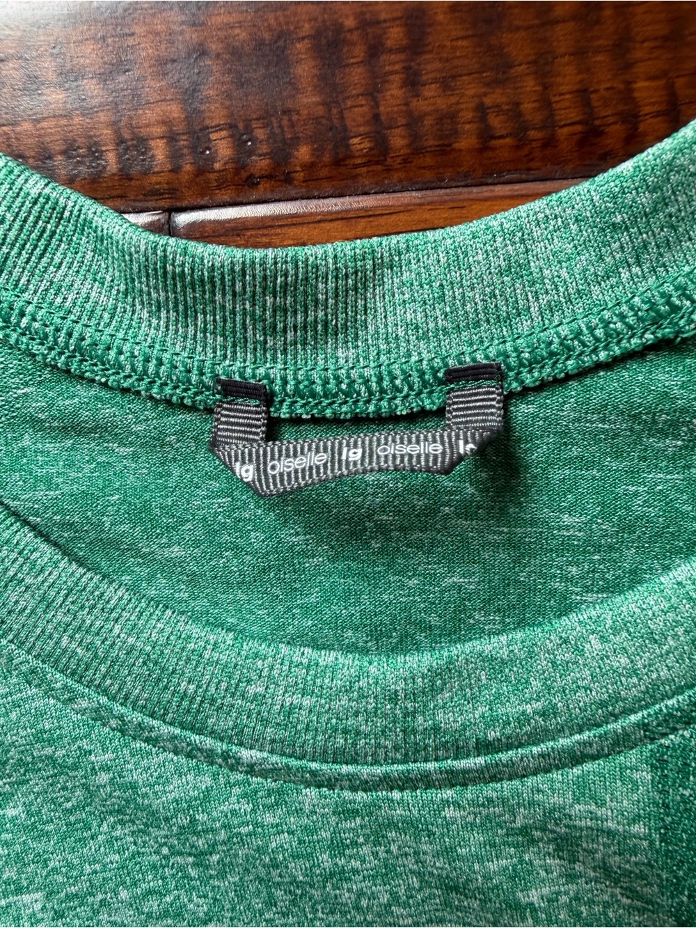 Green Oiselle Long Sleeve Flyte Running Top with Bird Print Large - Picture 4 of 8
